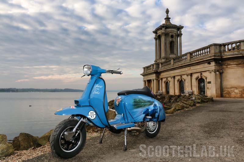 Bluebird Spirit of the Lake (Donald Campbell) Lambretta | CUSTOM