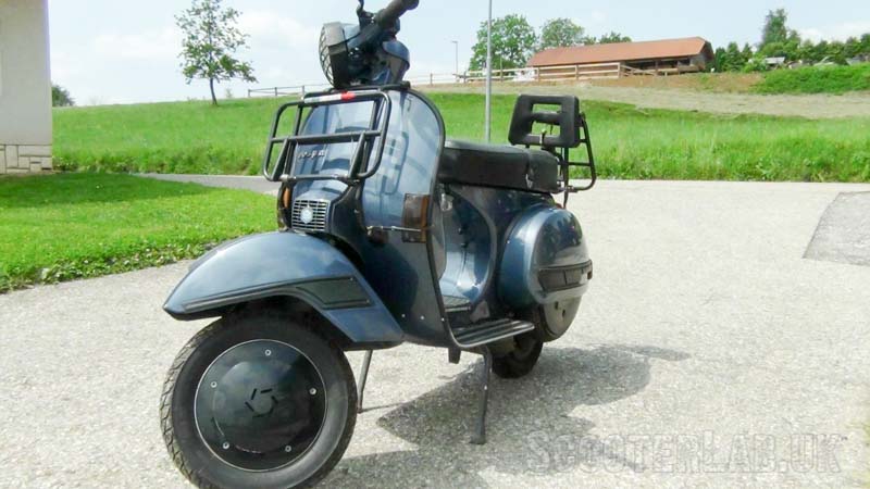 Melania Trump Vespa PX200