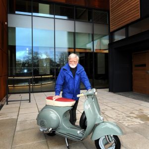 Douglas with Vespa