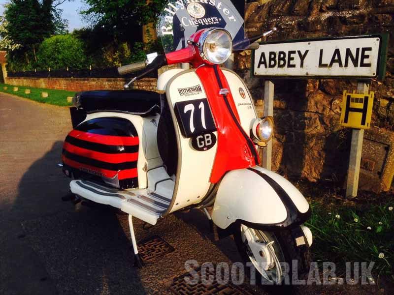 Lambretta Rallymaster 150: Reg: NWR 732A