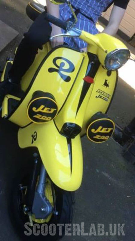 Lambretta/Serveta jet 200, reg: JTR 912Y