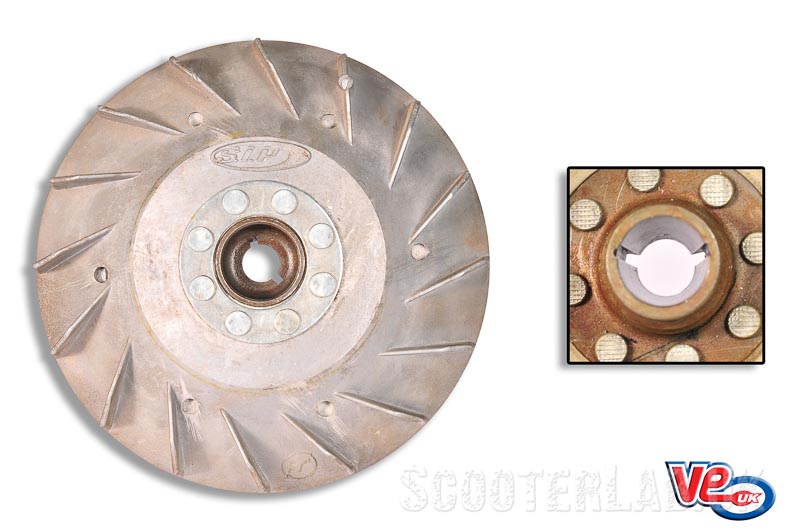Dual-keyway Vespa PK/PX lightweight flywheel | NEWS