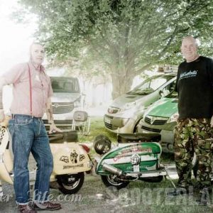 Cyder Commandos Moorland Mayhem Scooter Rally Buckfastleigh