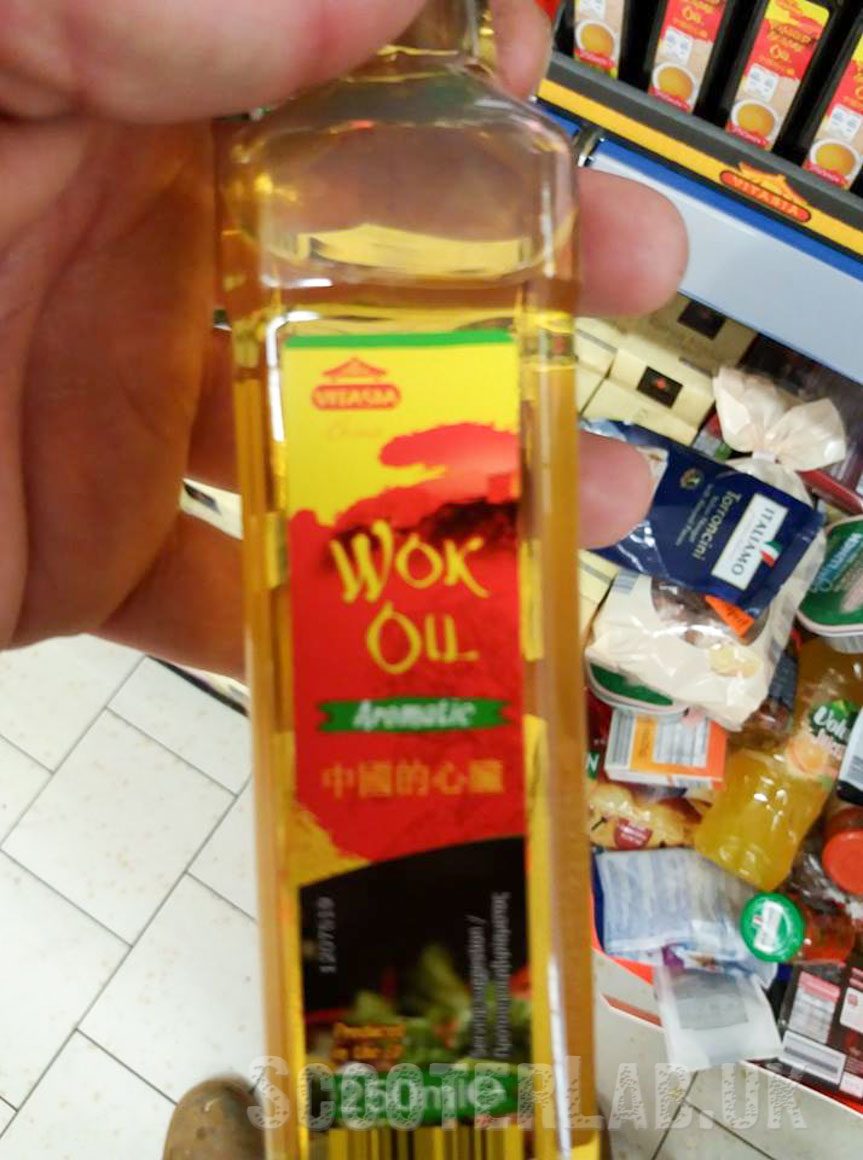 Rick wasn\'t impressed with the Chinese 2 stroke oil....