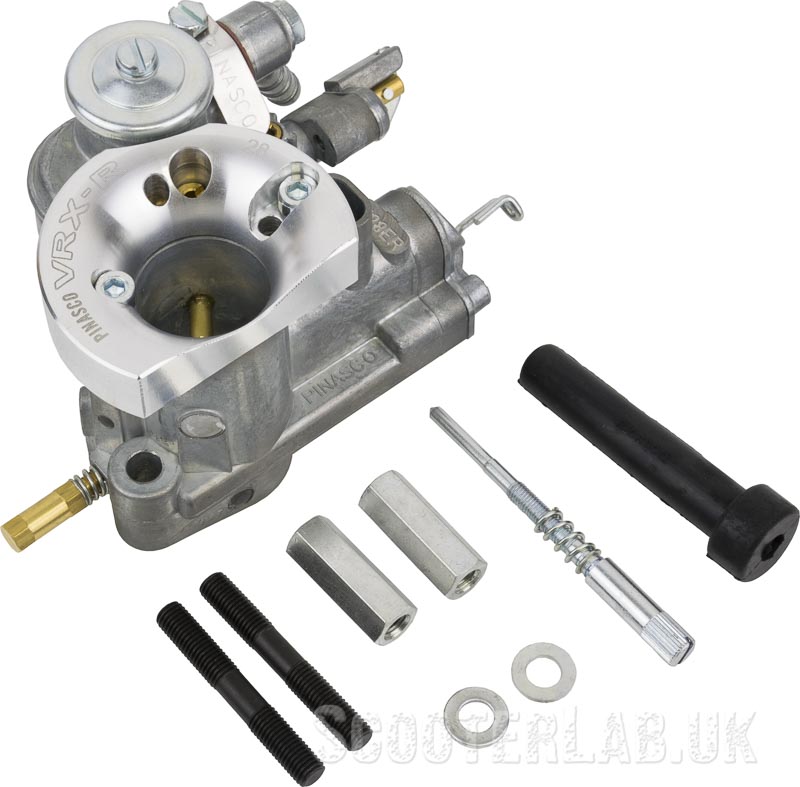 thumbnail image 2 of PINASCO Racing Carburetor SI 22.22 ER For Vespa PX 125 150 (177cc Thermal Group) 2 of 6