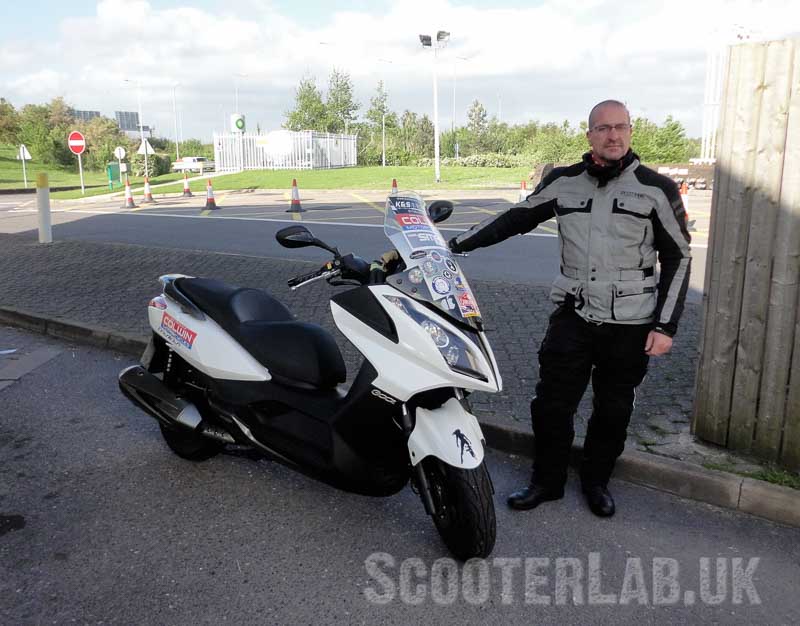 Bullet proof Kymco 300i