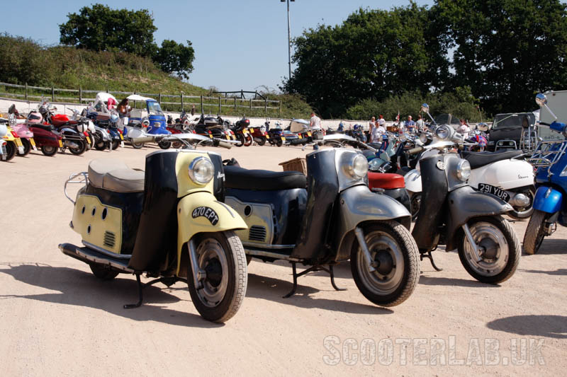 Teutonic beasts from the Fifties: a trio of Maicoletta scooters