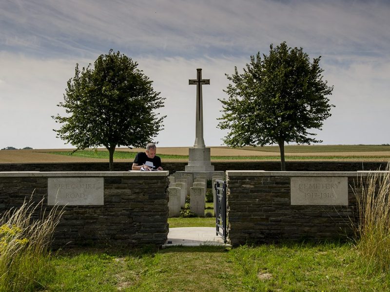 3 - DSC_5497-1 Ribecourt Cemetery 3 - DSC_5497-1 Ribecourt Cemetery
