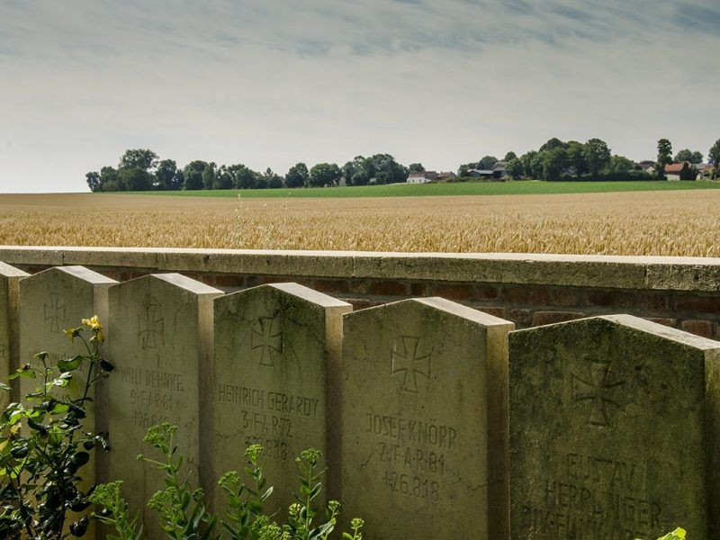 3 - DSC_5545 German fallen buried in Fins Cemetery 3 - DSC_5545 German fallen buried in Fins Cemetery