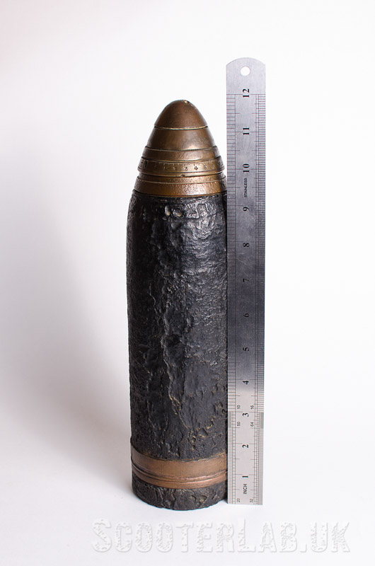 A Shrapnel Shell picked up from an arms dealer