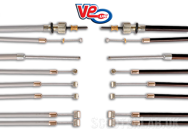 New Teflon lined cables for Lambretta from VE | NEWS