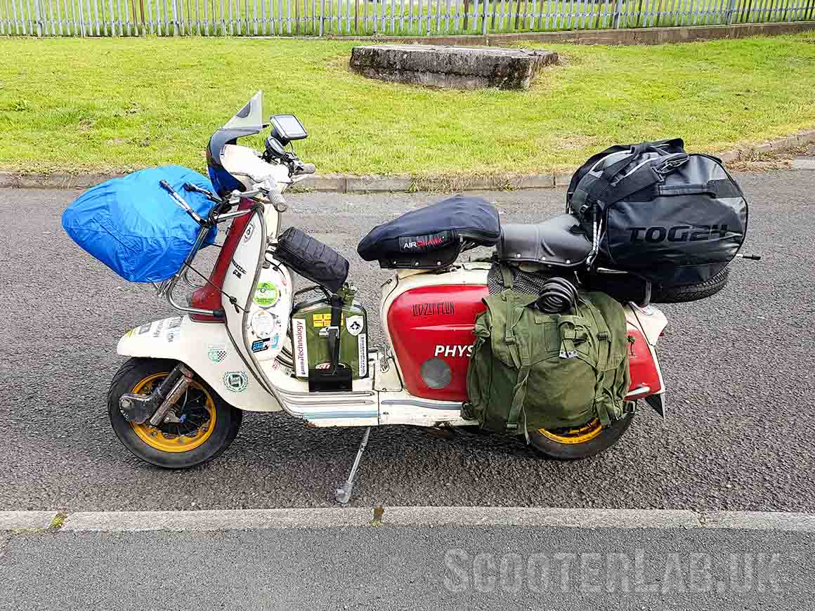 (over) packed and ready to go