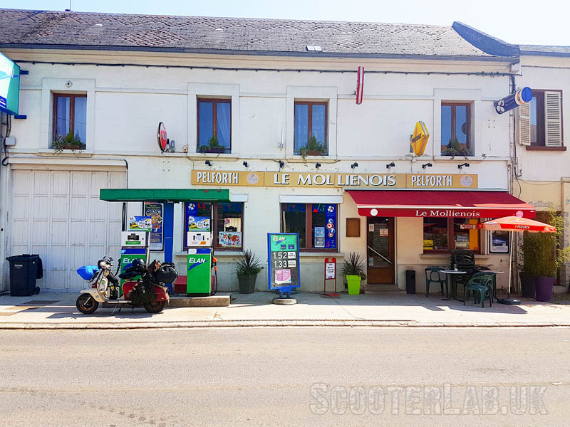 A slightly more jovial petrol station