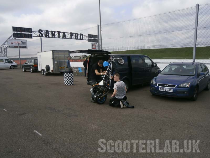Wicked auto sprinter, longer than the van it came in!