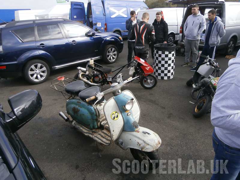 Straightliners scooter sprinting finale at Santa Pod | FEATURE