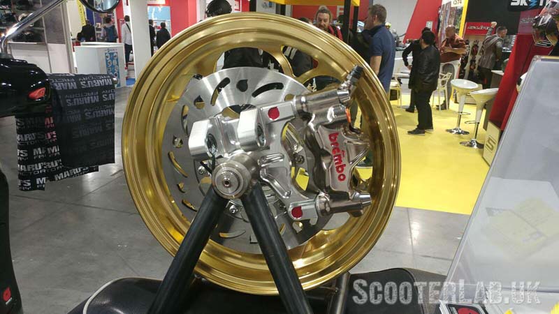 Scooter bling at EICMA – Vespa GTS wheels | NEWS