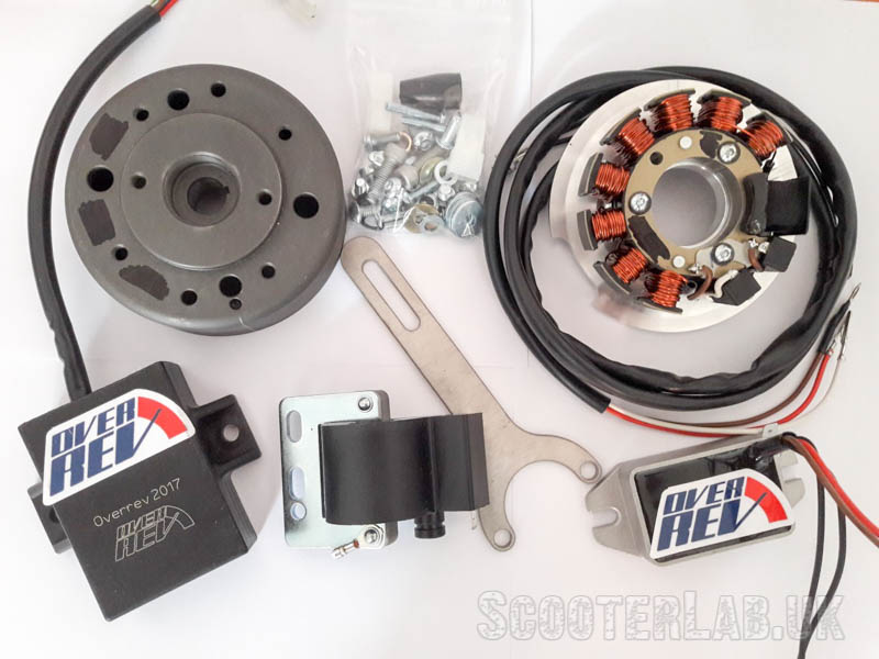 New Overrev advance/retard Ignition for Vespa and Lambretta | NEWS