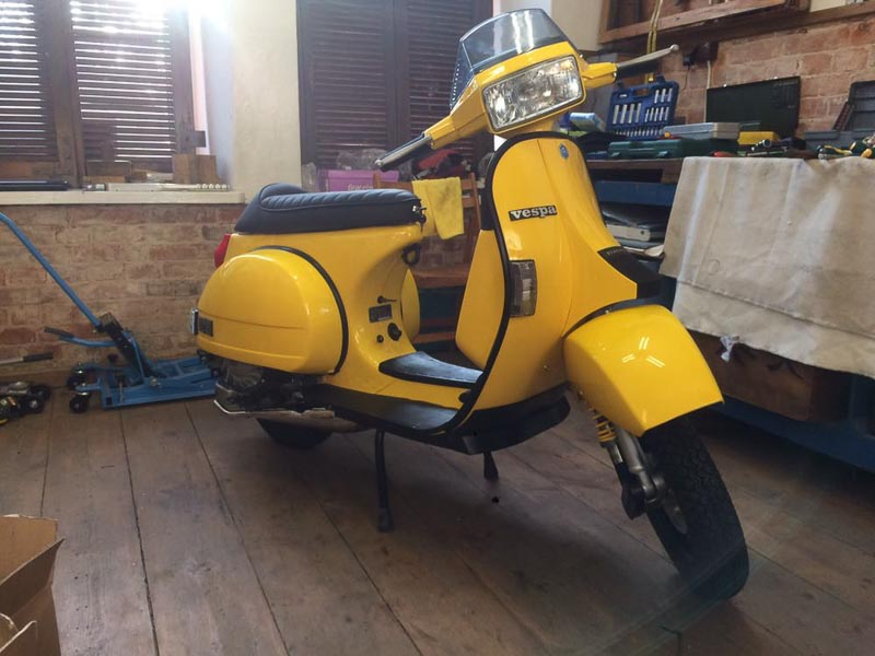 Putting the Polish back into a Vespa T5 | FEATURE