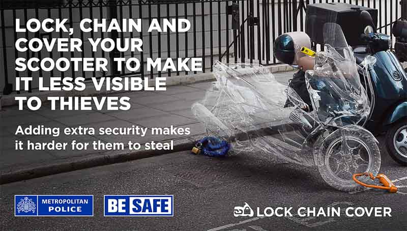 LOCK, CHAIN & COVER new anti theft campaign | NEWS