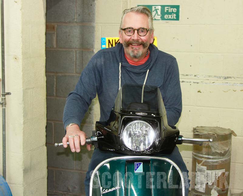 Always looking dapper, Nigel (with the help of Julie) works mostly alone so has managed to keep the plastics going during lockdown