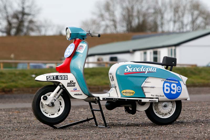 Mike Bonett’s SX-alike racer was originally built for Evo Production class but now will race Production Class with an RB20 kit.
