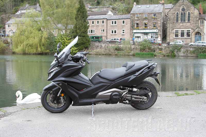 kymco ak550 side