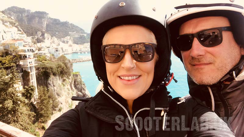 The Amalfi coast by Vespa GTS | TRAVEL