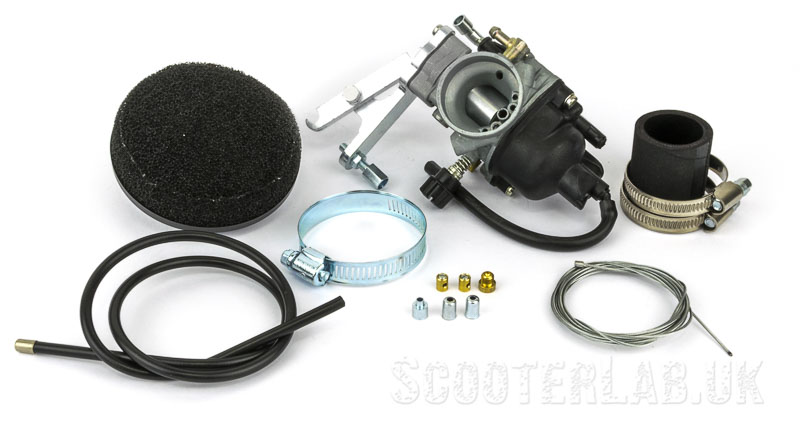 **UPDATED** NEW Pinasco wide frame Vespa carb kit | NEWS