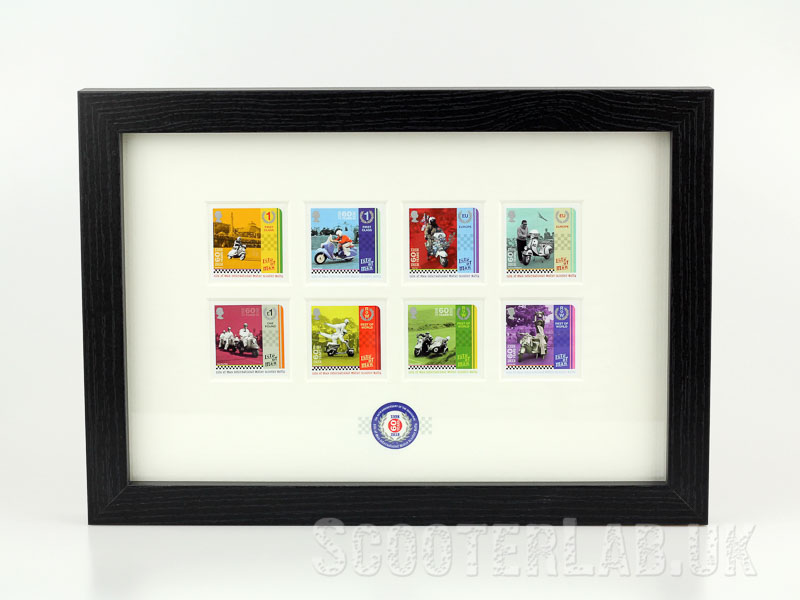 mom framed stamps