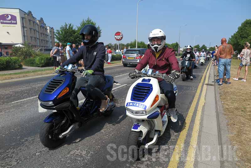 The Italjet Dragster launched in 1998 when Cleethorpes first started
