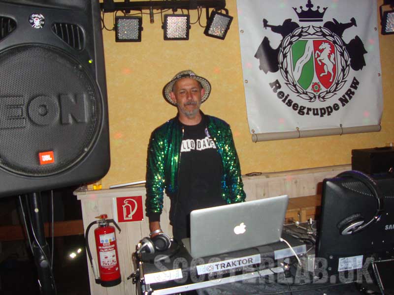 Bristol lad, Dave Lloyd, driving his Traktor