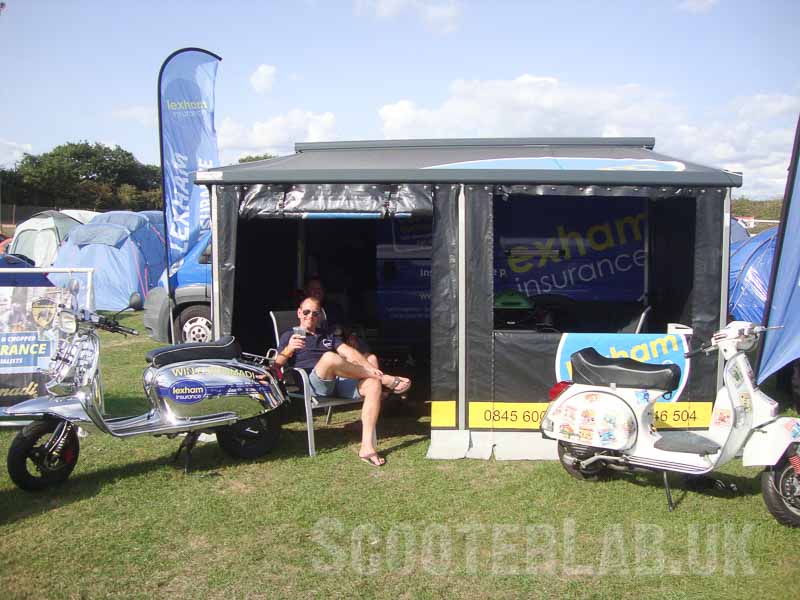 Lexham's Sean sunning himself.