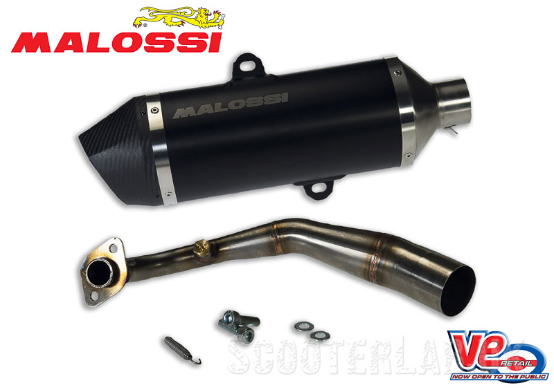 10 New Malossi RX Black exhausts| NEWS