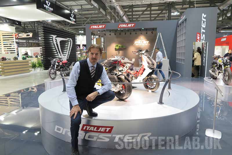 New 2019 Italjet Dragster 360º video & Massimo Tartarini | VIDEO