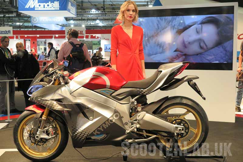 EICMA 2018 Kymco special edition AK550 and EV superbike | NEWS