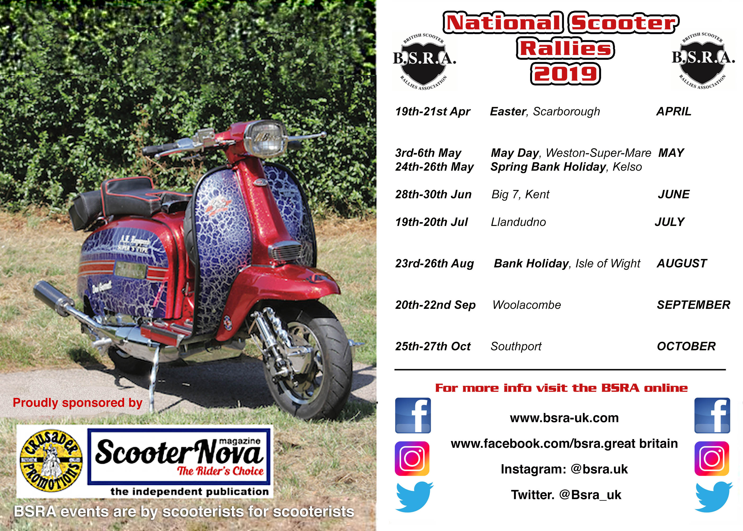 BSRA Championship sponsors | NEWS