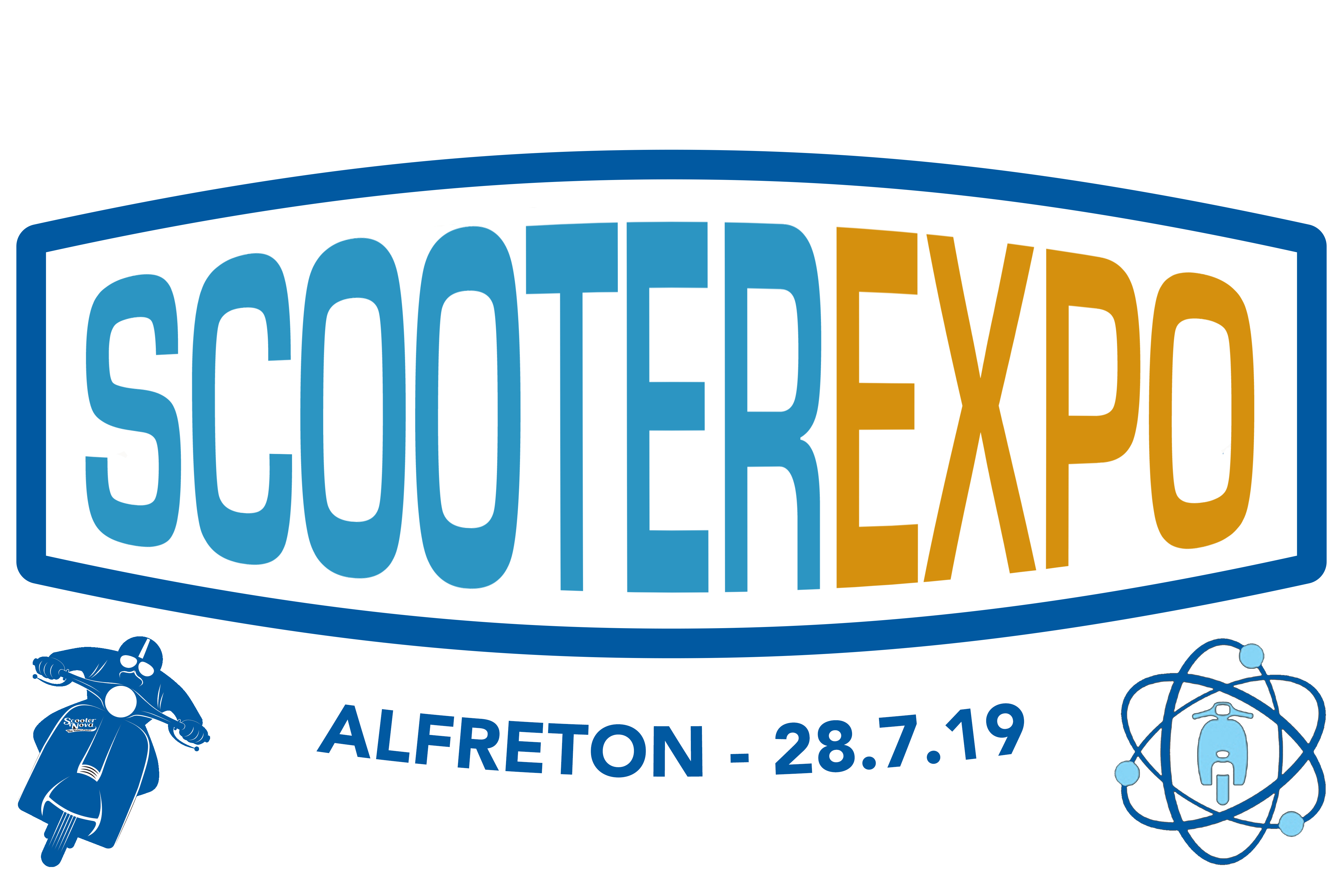 scooterexpo logo ochre