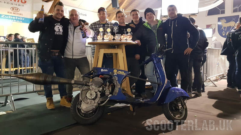 Egig engines took a good haul of trophies.