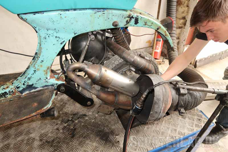 A quick dyno test to get a base setting for the motor