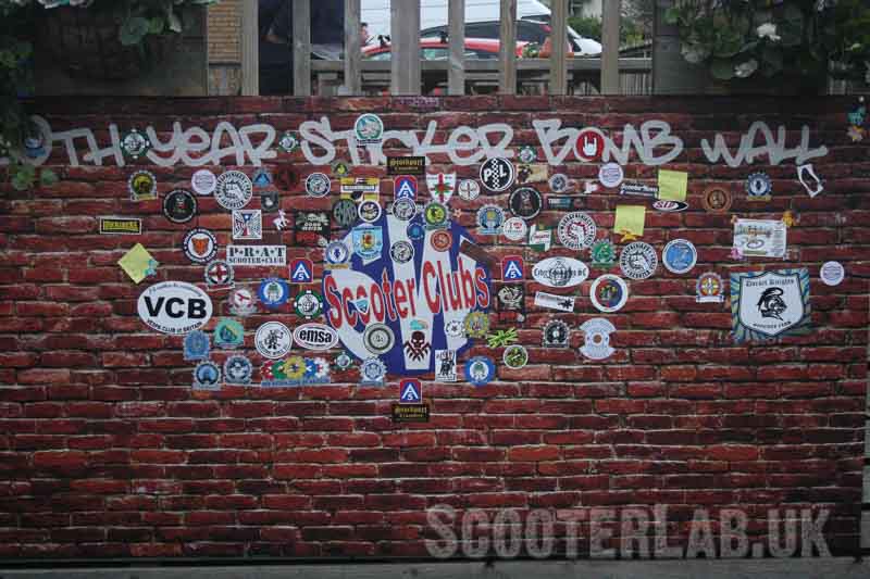 The SWSC sticker bomb wall proved a hit