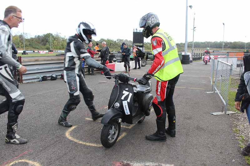 Shaun hands over to Sam after his first race session in 26 years