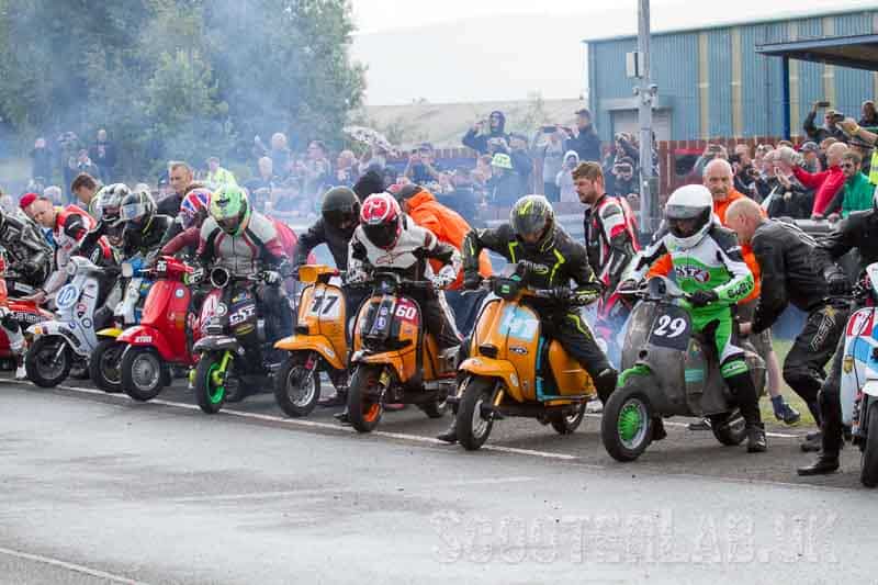 A varied line up from a Maico to PX, PK, Lambretta Series 1 to 3 and a smattering of smallframes - geared scooters only
