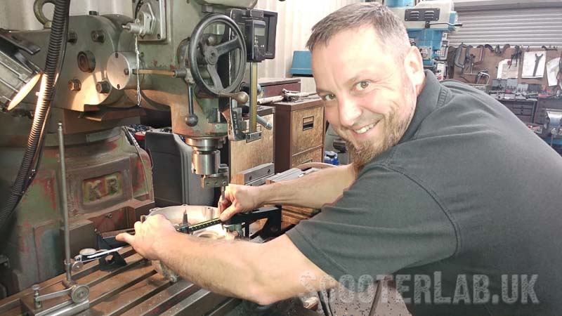 Paul the engineer working his magic on the casings