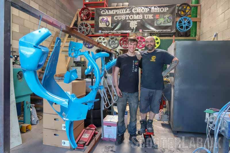 Project SuperLui Part 8 – Powder coating your scooter | FEATURE