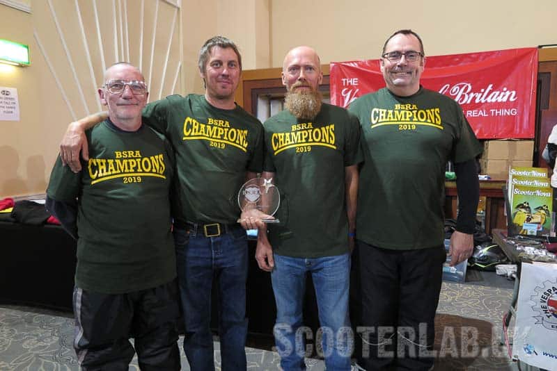 2019 club winners - Nottingham Vespa Club