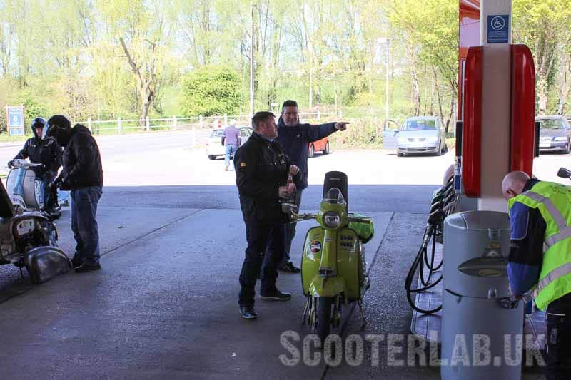 "Ooh look it's one of those old fuelling machines..."