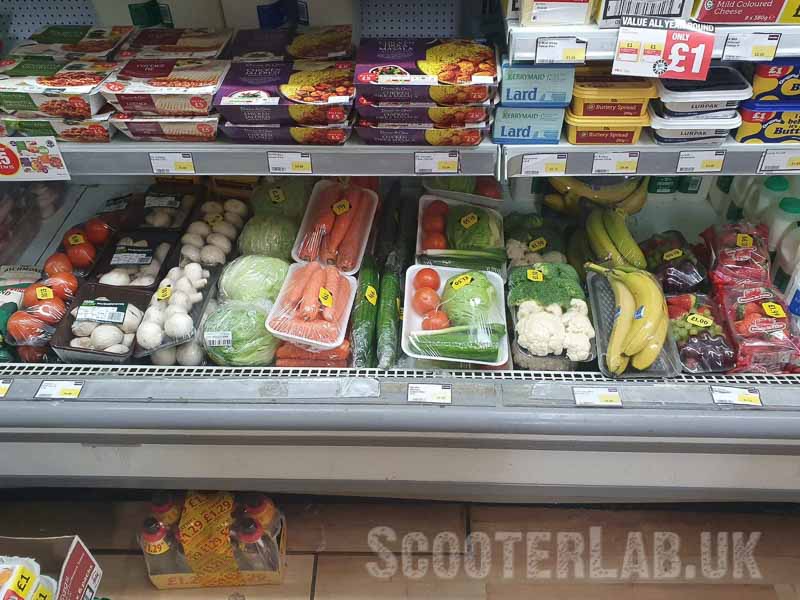 Not all supermarkets have been ransacked