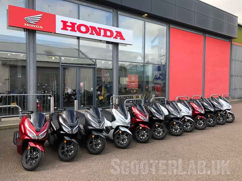 Fleet of Honda PCXs for NHS Volunteer Responders | NEWS