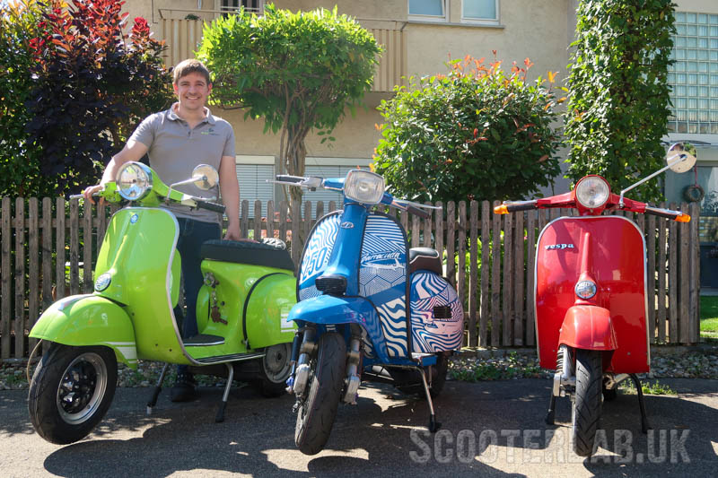 Felix Richter from KR Automation is yet another German scooterist with a fetish for milled metal parts. Who is he and how can his products improve your life?