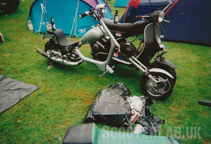 Sticky's chopper and Al's 'Dreadnought'